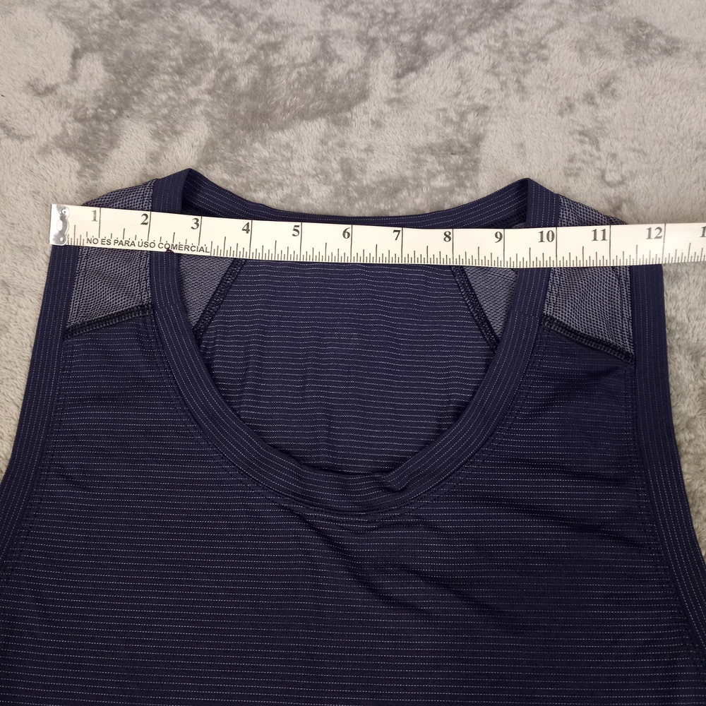 Lululemon Women's Navy Sleeveless Tank Top Size 4 - Picture 11 of 16